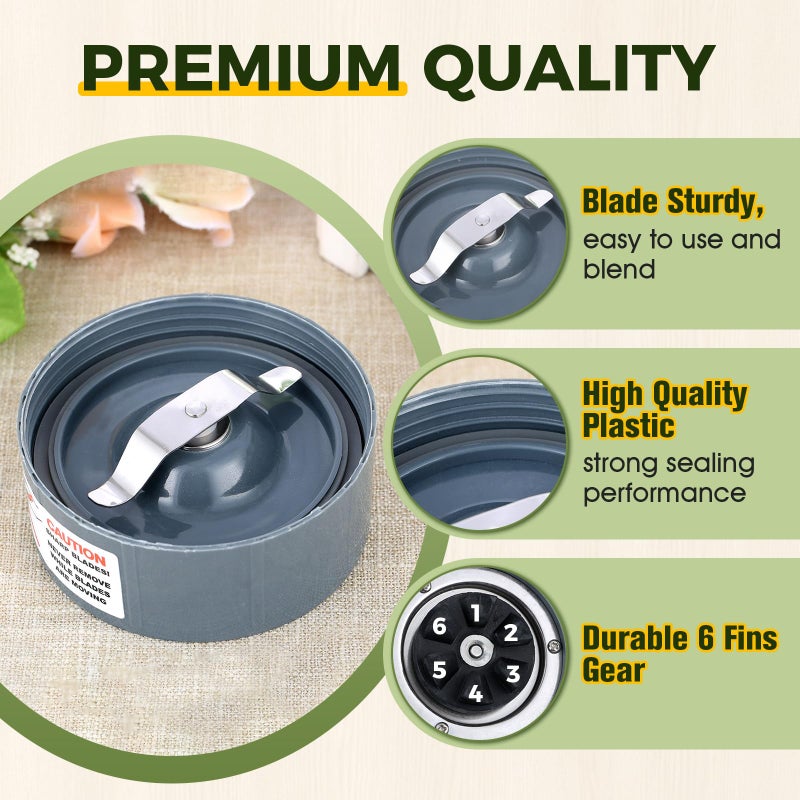 DRELD Replacement for Nutri Bullet Milling Blade Extractor Blade Compatible with Nutribullet 600W 900W Blender - Image 3